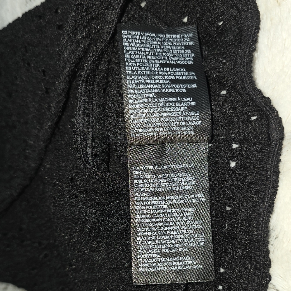 Black Lace Cropped Camisole Tank Top - Womens - Picture 5 of 11